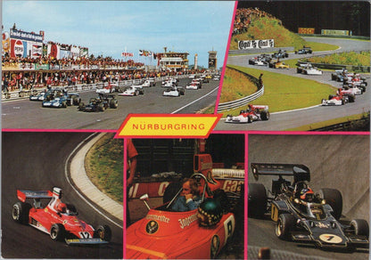 Sports Postcard - Formula 1 Motor Racing at The Nürburgring, Germany  RR23552