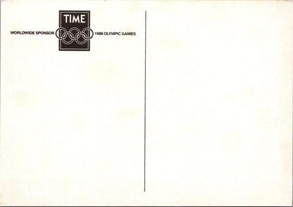 Sports Advertising Postcard - Time Special Report, 1988 Olympic Games RR23559