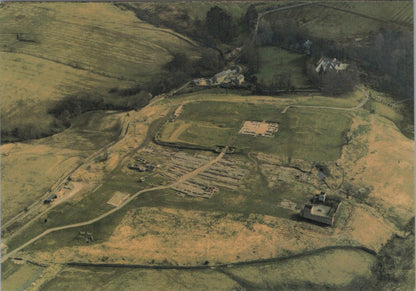 Northumberland Postcard - Aerial View of Vindolanda, Nr Hadrian's Wall RR23581
