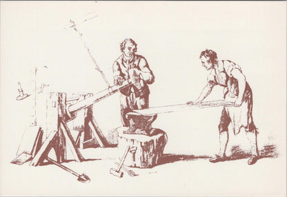 Rural Industry Postcard - Coppersmiths, Artist William Henry Pyne RR23608