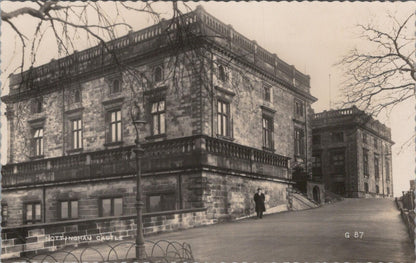 Nottinghamshire Postcard: Nottingham Castle West Facade RPPC  XT3027
