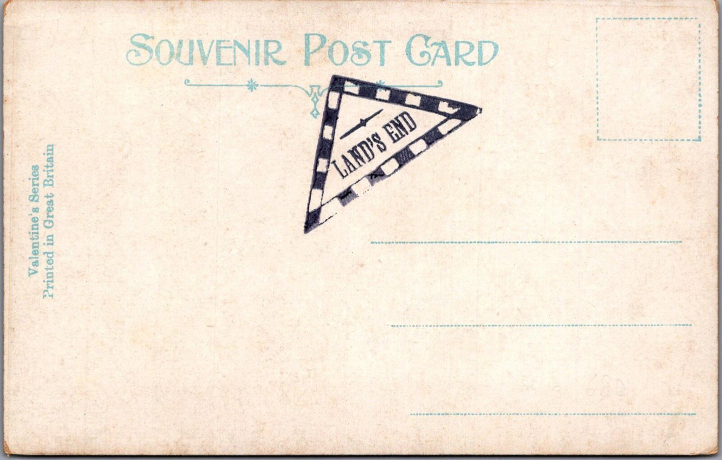 Cornwall Postcard: Penwith House Lands End Restaurant Horse Carriage  XT3058