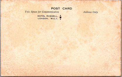 London Postcard: Hotel Russell Russell Square Bloomsbury Charles Fitzroy XT3060