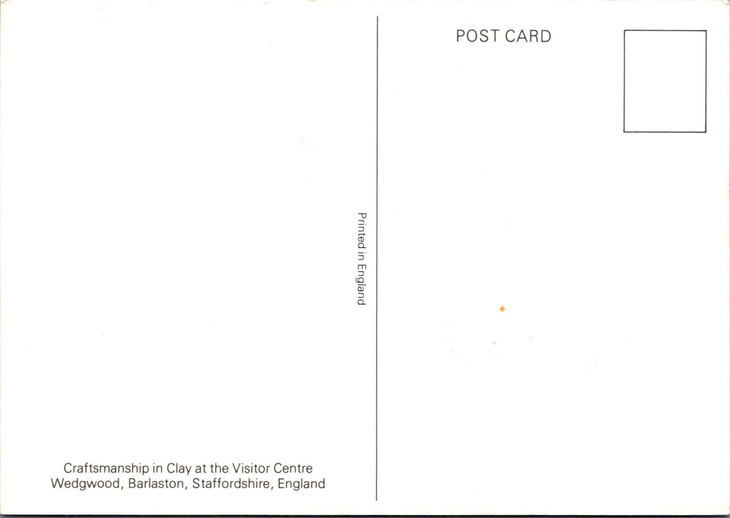 Occupations Postcard -Craftsmanship in Clay, Wedgwood, Barlaston, Staffs RR23681