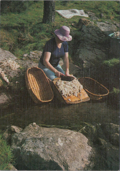 Occupations Postcard - Traditions, La Lavandière, The Washerwoman RR23682