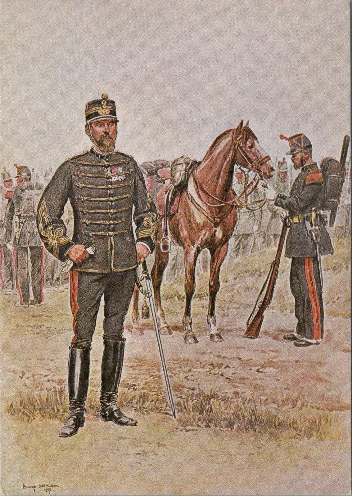 Military Postcard:Imperial War Museum French Uniforms Capitaine de Genie RR23704