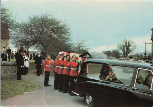 Hampshire Postcard: Funeral Field Marshal Viscount Montgomery Binsted RR23718