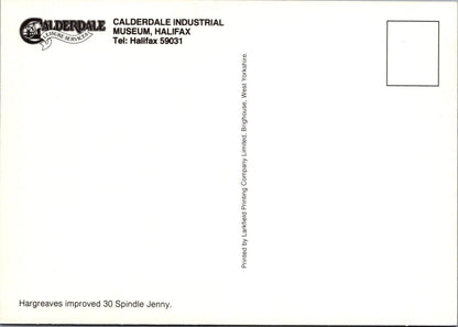 Yorkshire Postcard: Calderdale Industrial Museum Halifax Spinning Jenny RR23732