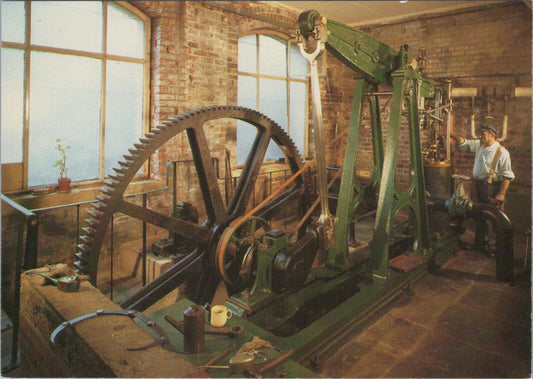 Yorkshire Postcard: Calderdale Industrial Museum Frame Beam Engine RR23733