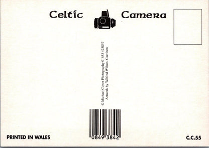 Map Postcard - Map Showing Cymru, Wales   RR23629