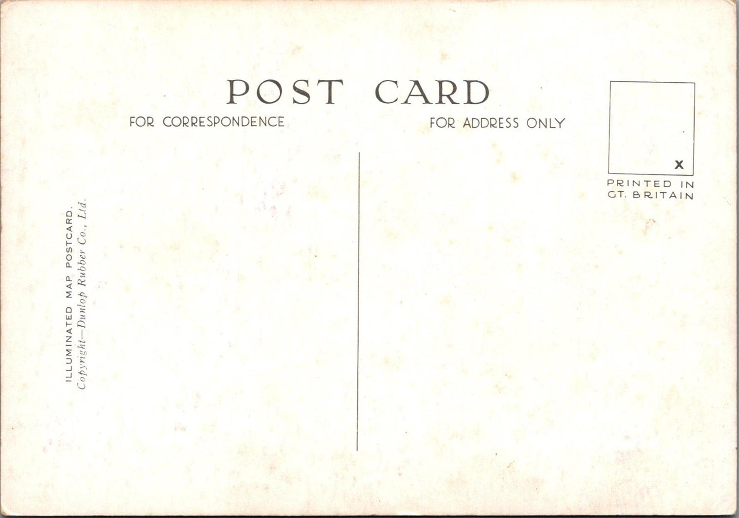 Map Postcard - Map Showing The Dover Road, Kent  RR23630