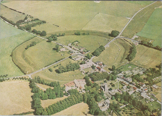 Wiltshire Postcard - Aerial View of Avebury, Neolithic Henge Monument RR23665