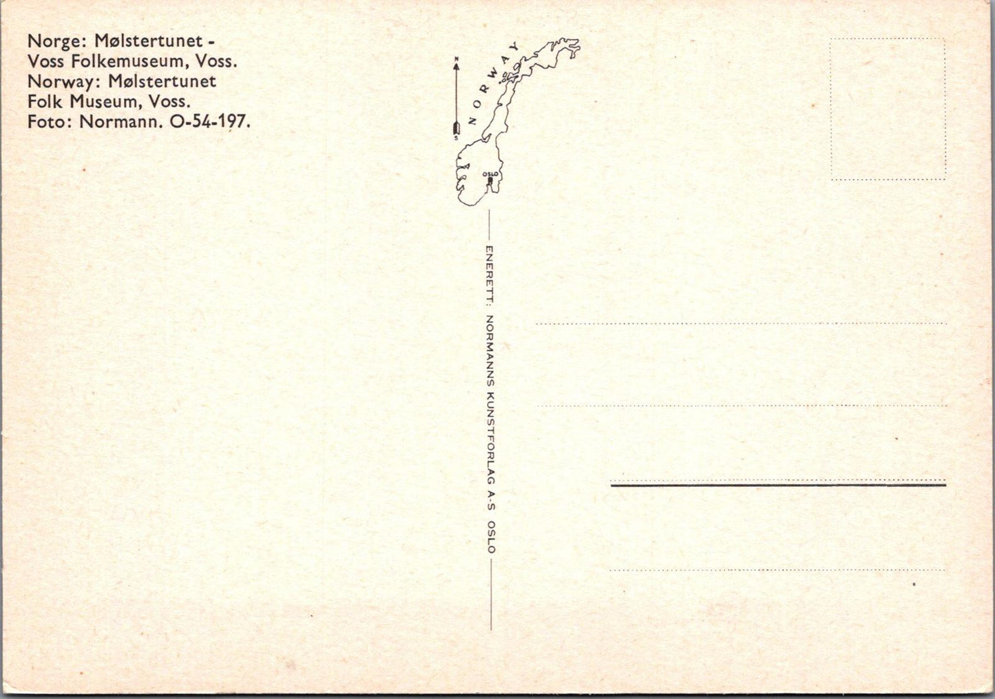 Occupations Postcard - Traditional Greenwood Woodworking, Voss Folk Museum RR23683