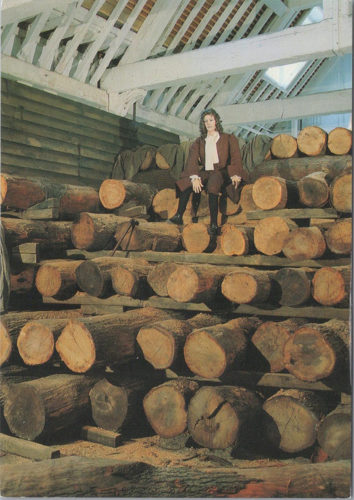 Wax Works Postcard - John North, Carpenter, Historic Dockyard, Chatham RR23684