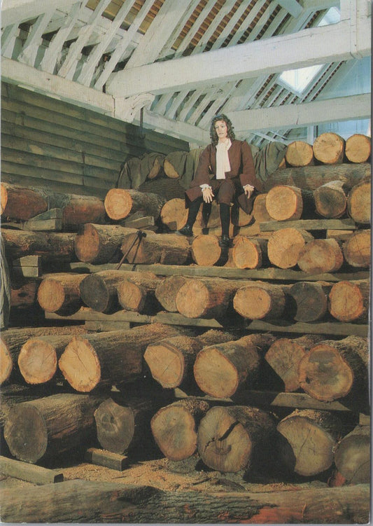 Wax Works Postcard - John North, Carpenter, Historic Dockyard, Chatham RR23684