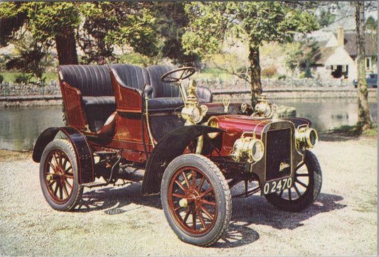 Road Transport Postcard -1906 Cadillac Vintage Car, Cheddar Motor Museum RR23694