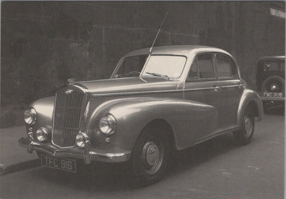 Road Transport Postcard - British Cars,Wolseley Six/Eighty Saloon 1953 - RR23696