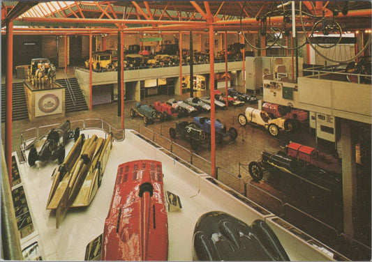 Road Transport Postcard - Inside The National Motor Museum, Beaulieu RR23697