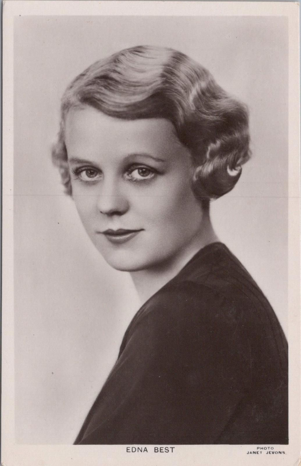 Theatrical Postcard - Edna Best, British Stage & Cinema Actress   XT415