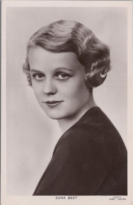Theatrical Postcard - Edna Best, British Stage & Cinema Actress   XT415
