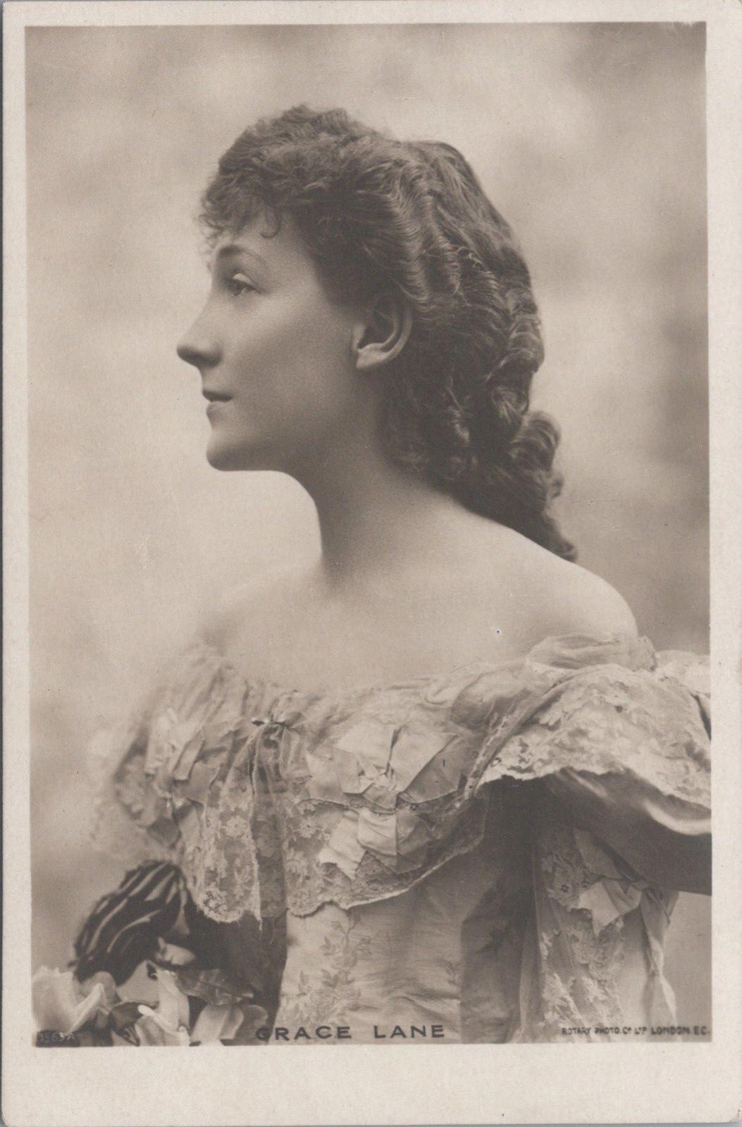 Theatrical Postcard - Grace Lane, English Film and Stage Actress   XT421