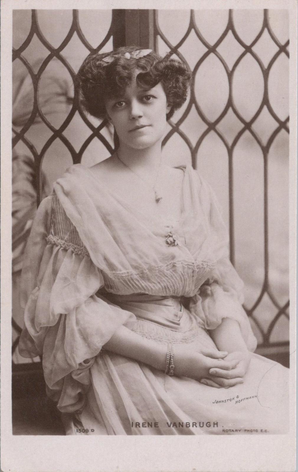 Theatrical Postcard - Irene Vanbrugh, English Stage and Film Actress  XT427