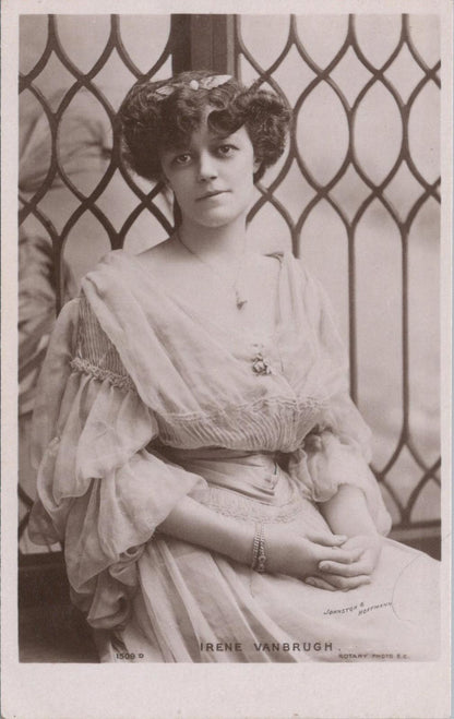 Theatrical Postcard - Irene Vanbrugh, English Stage and Film Actress  XT427