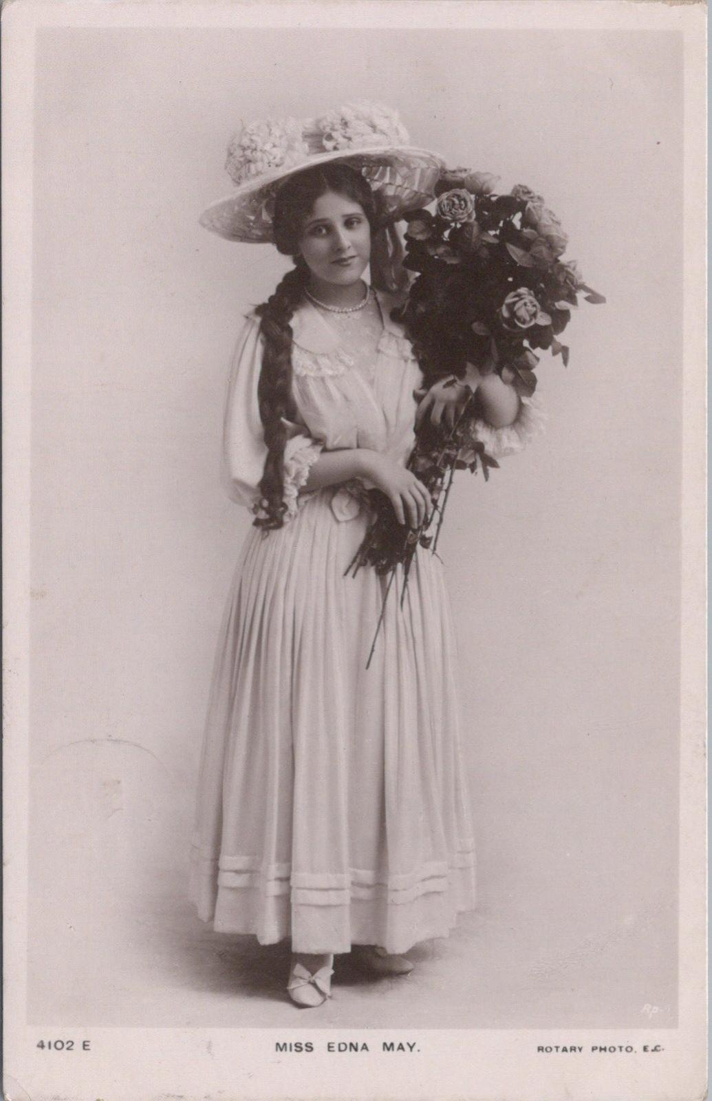 Theatrical Postcard - Edna May, American Actress and Singer  XT430
