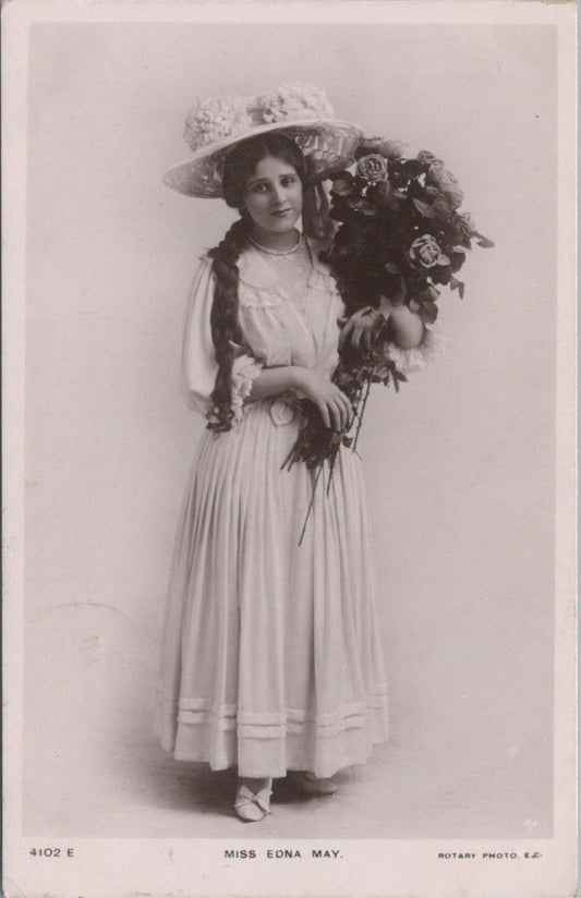 Theatrical Postcard - Edna May, American Actress and Singer  XT430