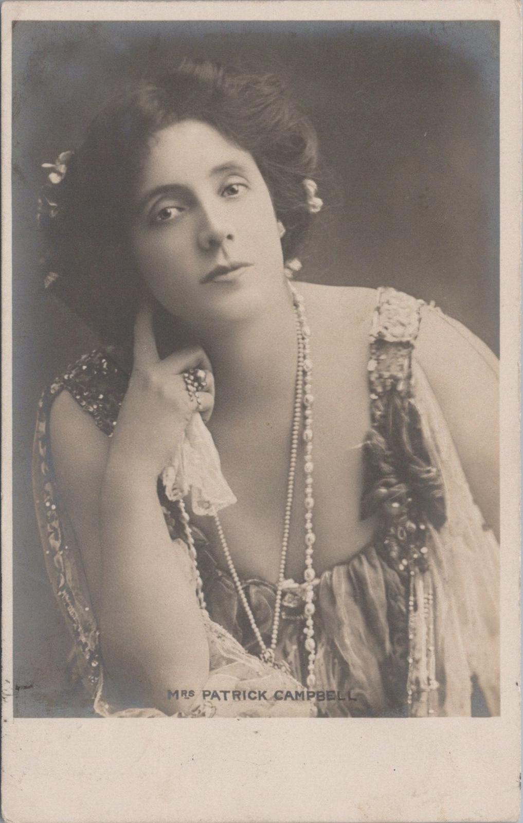 Theatrical Postcard - Mrs Patrick Campbell,  British Stage Actress  XT437