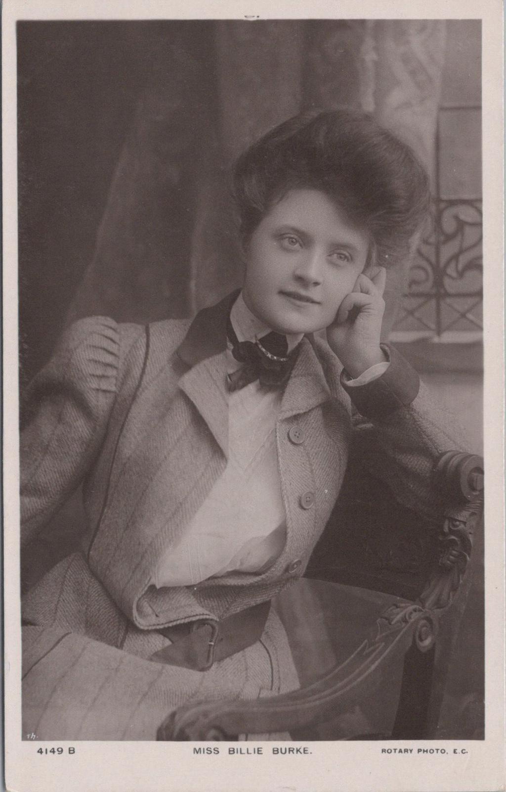Theatrical Postcard - American Actress Miss Billie Burke   XT439