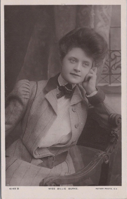 Theatrical Postcard - American Actress Miss Billie Burke   XT439