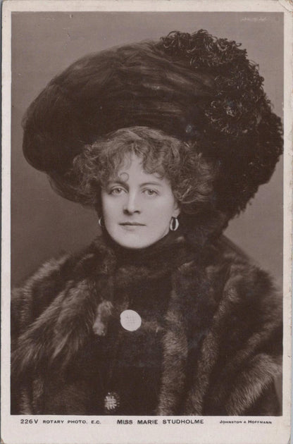 Theatrical Postcard - Marie Studholme, English Actress and Singer  XT441