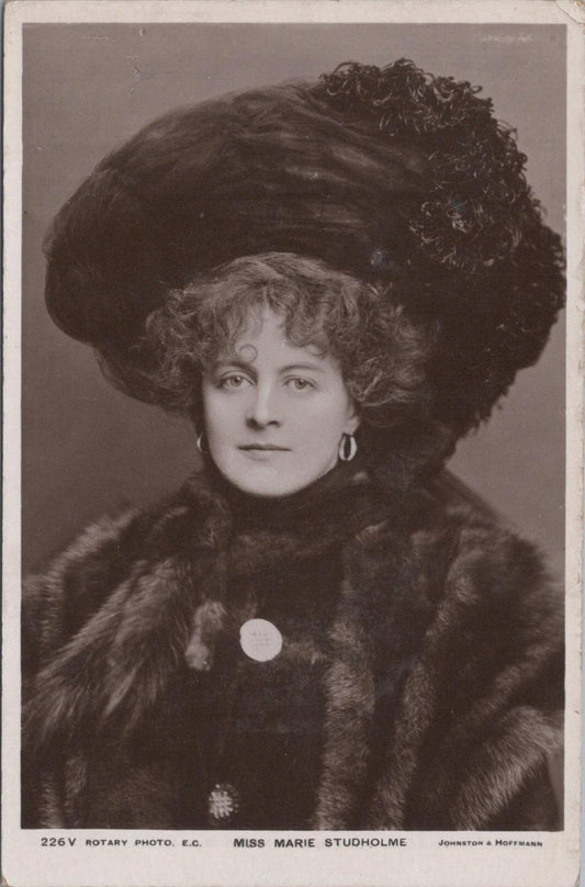 Theatrical Postcard - Marie Studholme, English Actress and Singer  XT441