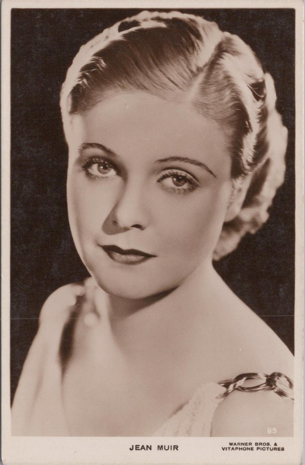 Theatrical Postcard - Jean Muir, American Stage, Film & Television Actress XT885