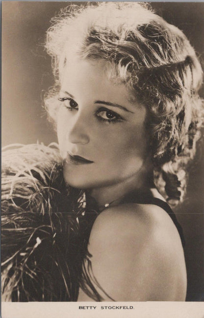 Theatrical Postcard - Betty Stockfeld, Star of British and French Cinema  XT886
