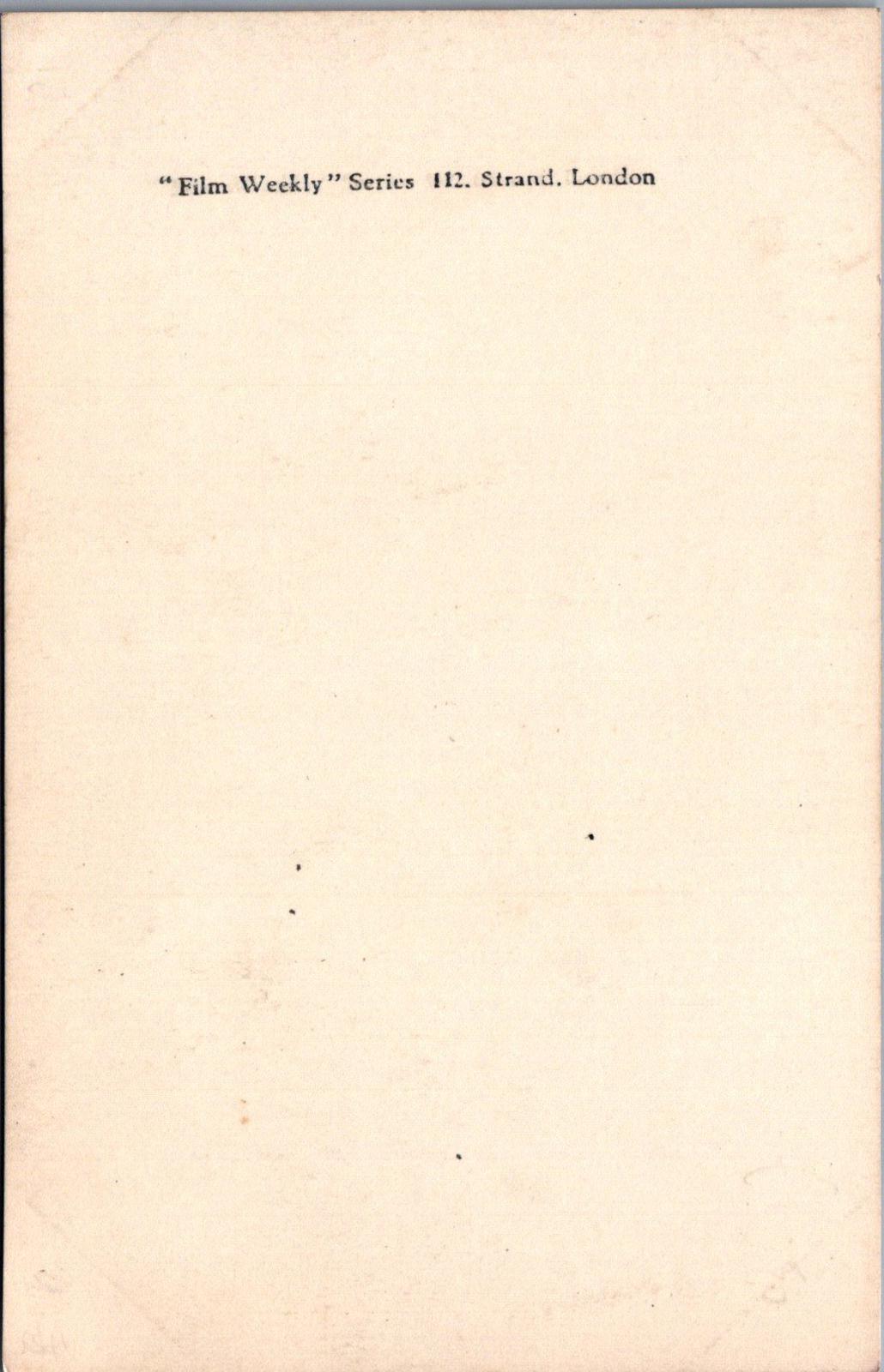 Theatrical Postcard - Betty Stockfeld, Star of British and French Cinema  XT886