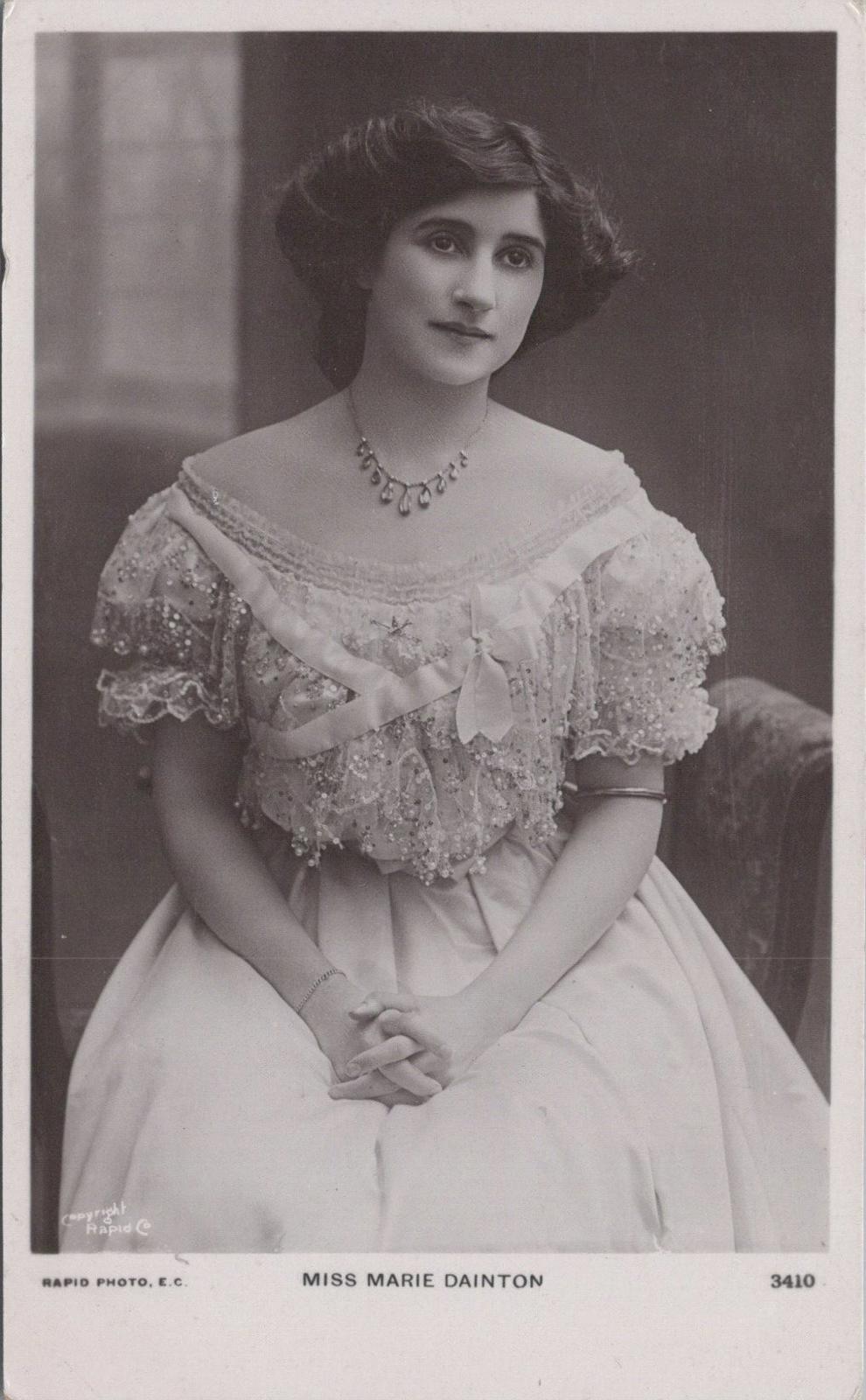 Theatrical Postcard - Marie Dainton, Russian Born Actress & Singer   XT4