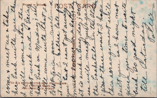 Theatrical Postcard - Miss Constance Worth, British Stage & Screen Actress XT895