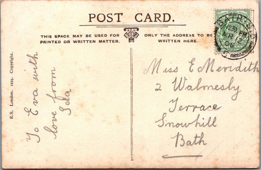 Theatrical Postcard -Agnes Fraser, Celebrated Scottish Actress and Soprano XT898