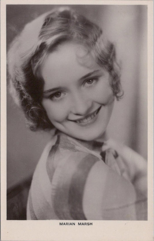 Theatrical Postcard - Marian Marsh, American Film Actress of the 1930s   XT901