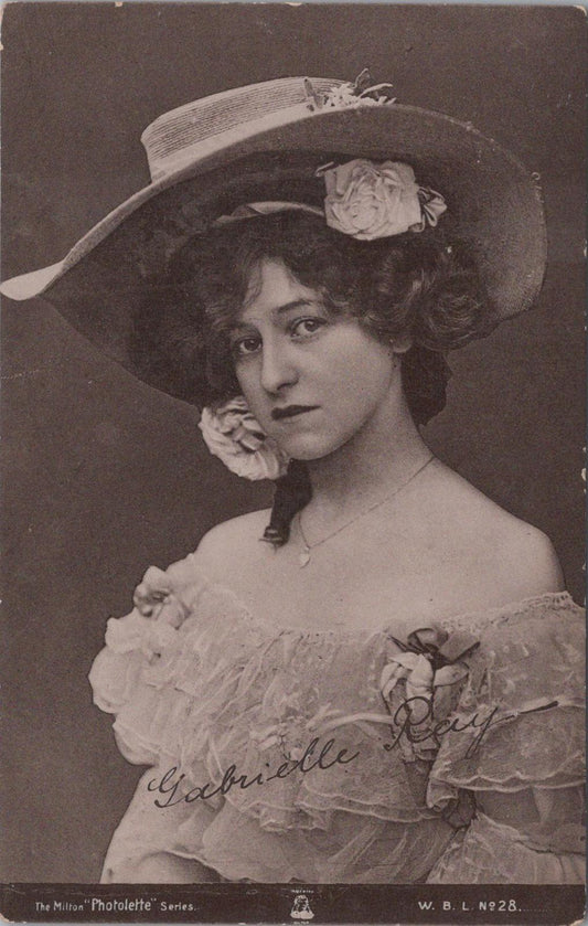 Theatrical Postcard - Gabrielle Ray, English Stage Actress & Singer  XT902