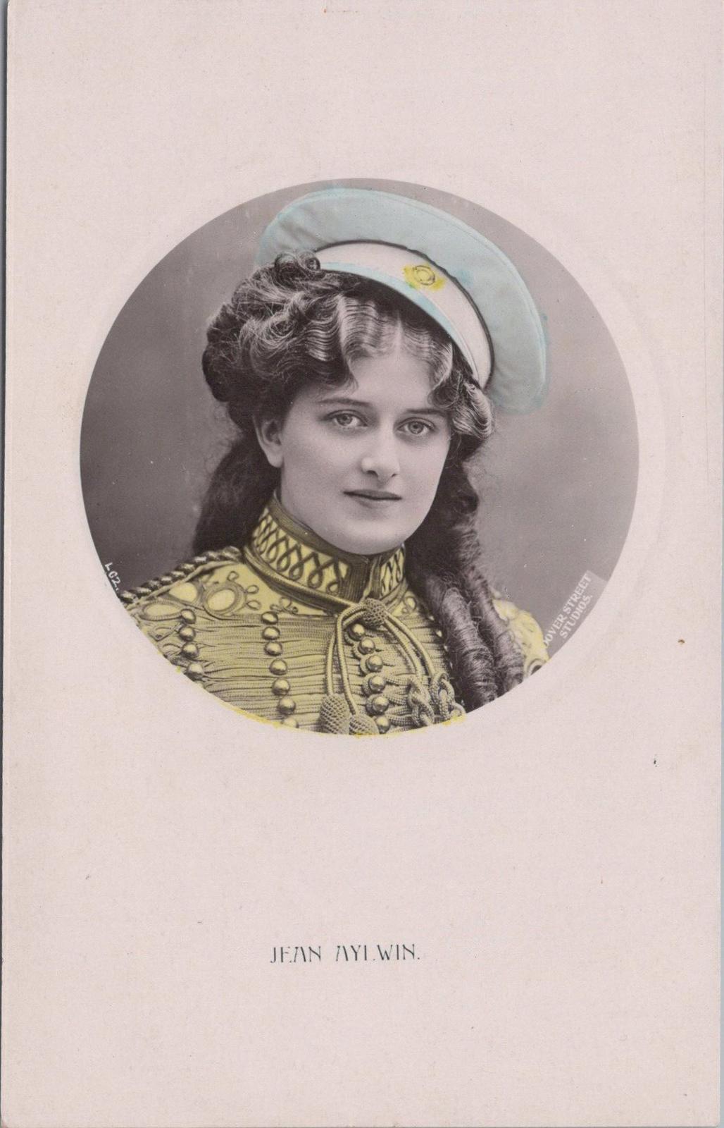 Theatrical Postcard - Jean Aylwin (1885–1964), Scottish Actress and Singer XT904