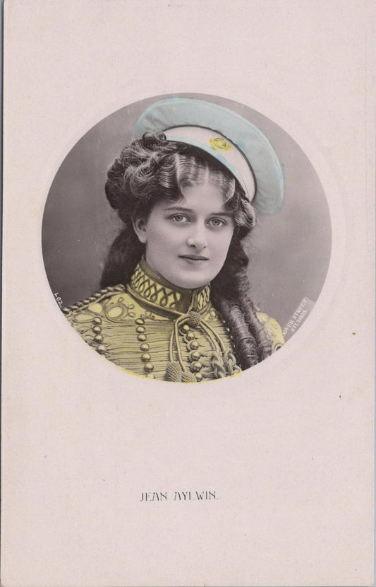 Theatrical Postcard - Jean Aylwin (1885–1964), Scottish Actress and Singer XT904