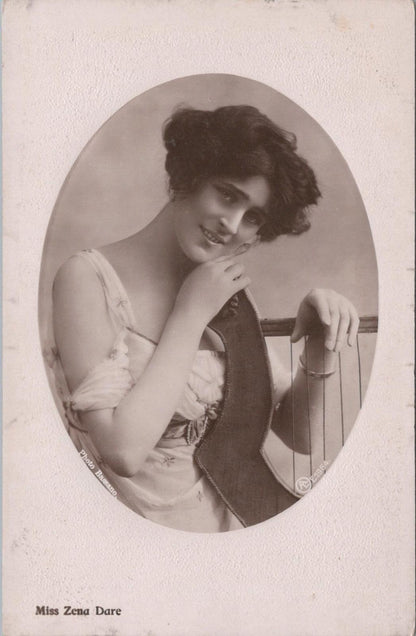 Theatrical Postcard - Zena Dare, Celebrated English Actress and Singer  XT906