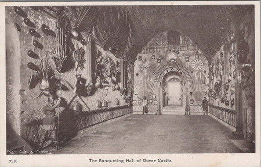 Kent Postcard - The Banqueting Hall of Dover Castle  XT908