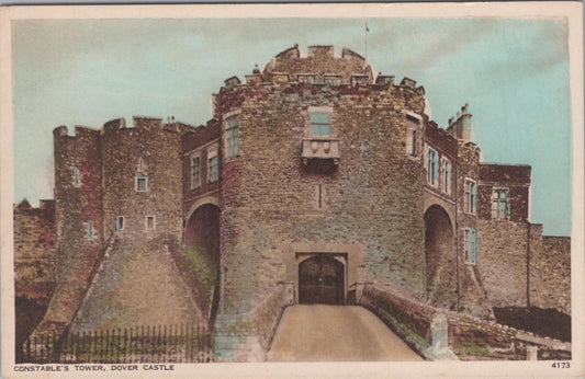 Kent Postcard - Dover Castle, Constable's Tower and Gate  XT910
