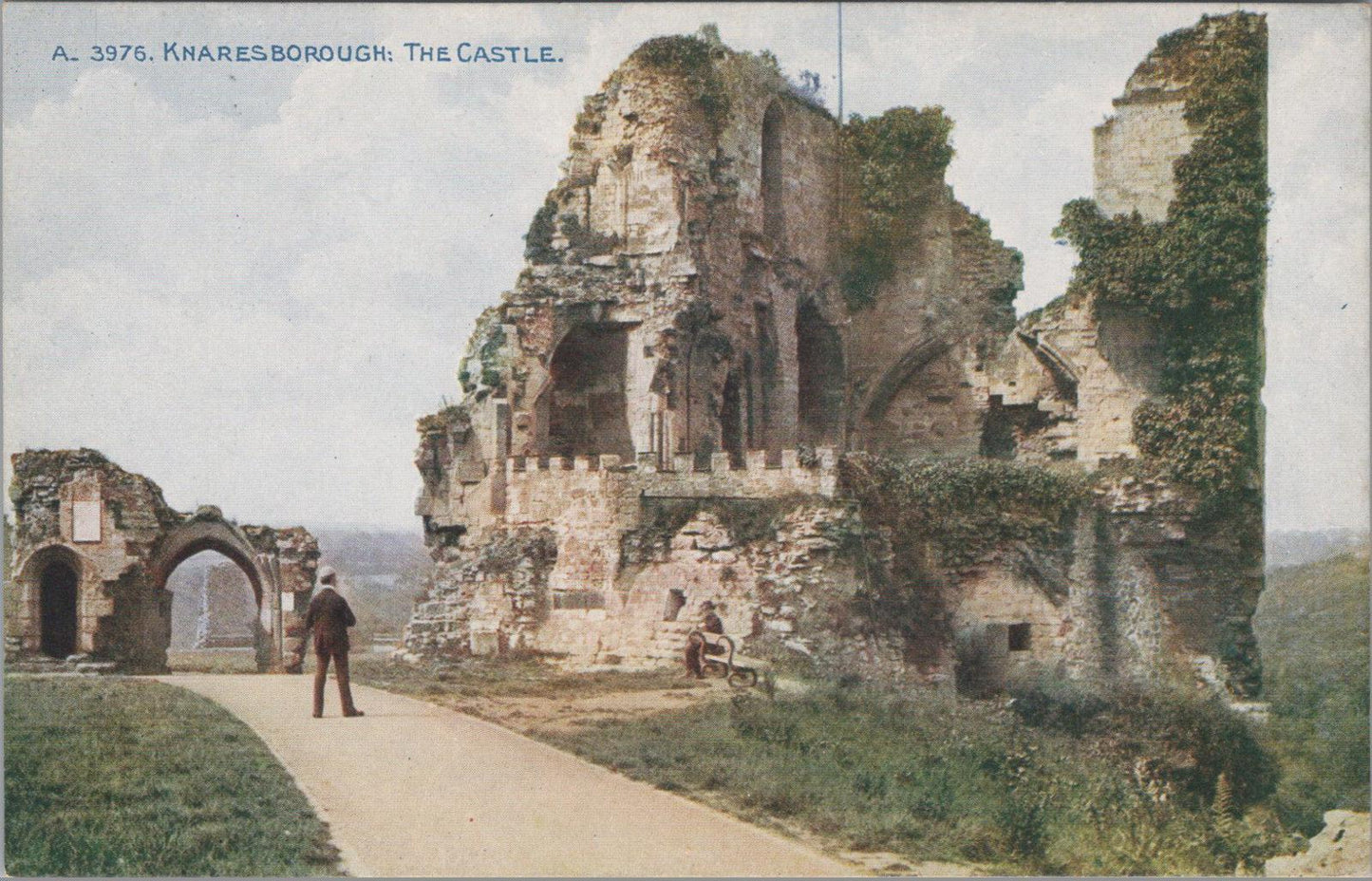 Yorkshire Postcard - Knaresborough, The Castle.  A Former Royal Fortress  XT923
