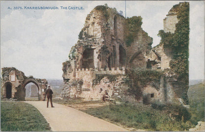 Yorkshire Postcard - Knaresborough, The Castle.  A Former Royal Fortress  XT923