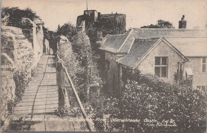 Isle of Wight Postcard - Carisbrooke Castle, The Ramparts    XT927